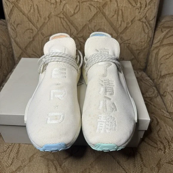 adidas gazelle silver green womens adidas NMD Human Race x Pharrell x NERD 20th Anniversary (GW0246) Mens –  Solestage main image 0